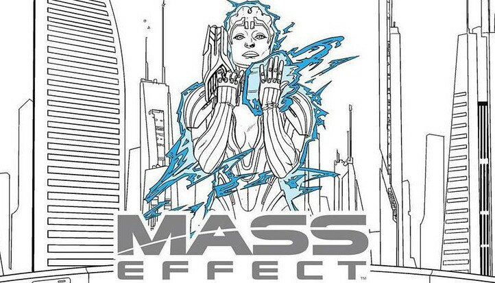 По мотивам Mass Effect выпустят комиксы, постеры и раскраски